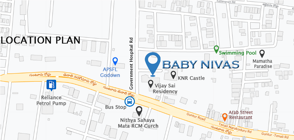 Map Baby Nivas Tenali