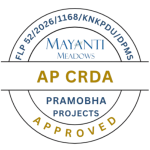 APCRDA Approved Mayanti Meadows by Pramobha Projects at Godavarru, Kankipadu. Vijayawada