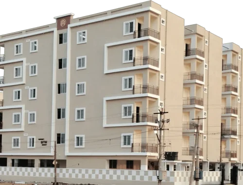 Elevation of Ratna Residency in Tenali
